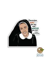 The Stump of Jesse Sister Thea Bowman Waterproof Catholic Sticker