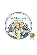 The Stump of Jesse St. Matthew Symbol Waterproof Catholic Sticker