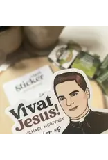 The Stump of Jesse Bl. Father Michael J. McGivney Waterproof Catholic Sticker