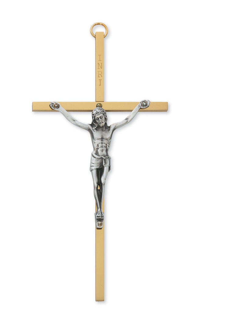 McVan 6" Brass Crucifix