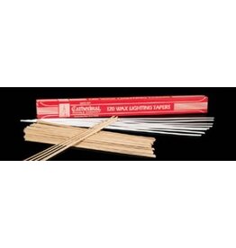 Cathedral Candle Co. Wax Lighting Tapers (1/8" x 16") Box of 120