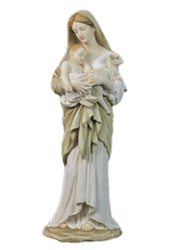 Goldscheider of Vienna 11.75" L'Innocence Hand Painted Statue Mary
