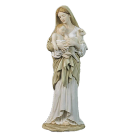 Goldscheider of Vienna 11.75" L'Innocence Hand Painted Statue Mary