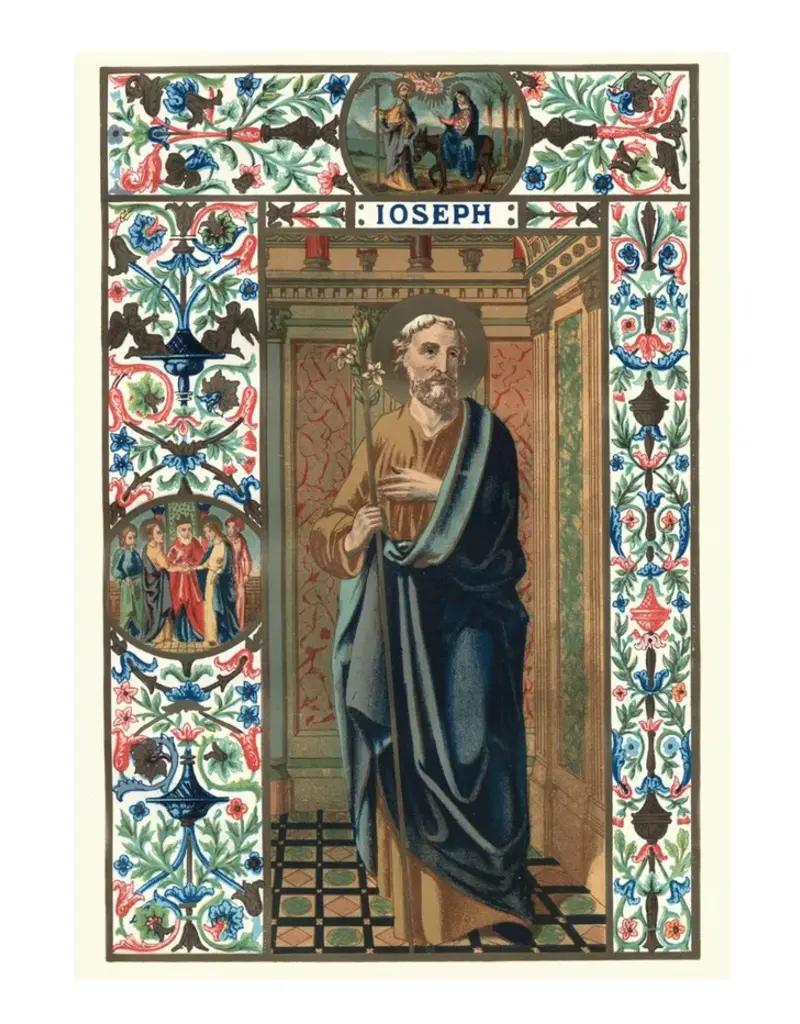 St. Joseph Box of 10 Blank Note Cards 4x5