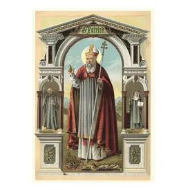 St. Patrick Box of 10 Blank Note Cards 4x5