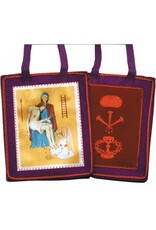 Village Gift Importers Purple Scapular of blessing, Benediction, and protection