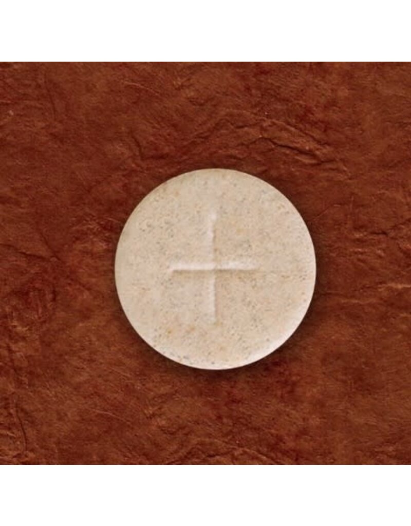 Cavanagh Communion- White Altar Bread-Cross Design (1-1/8)-Box of 1000