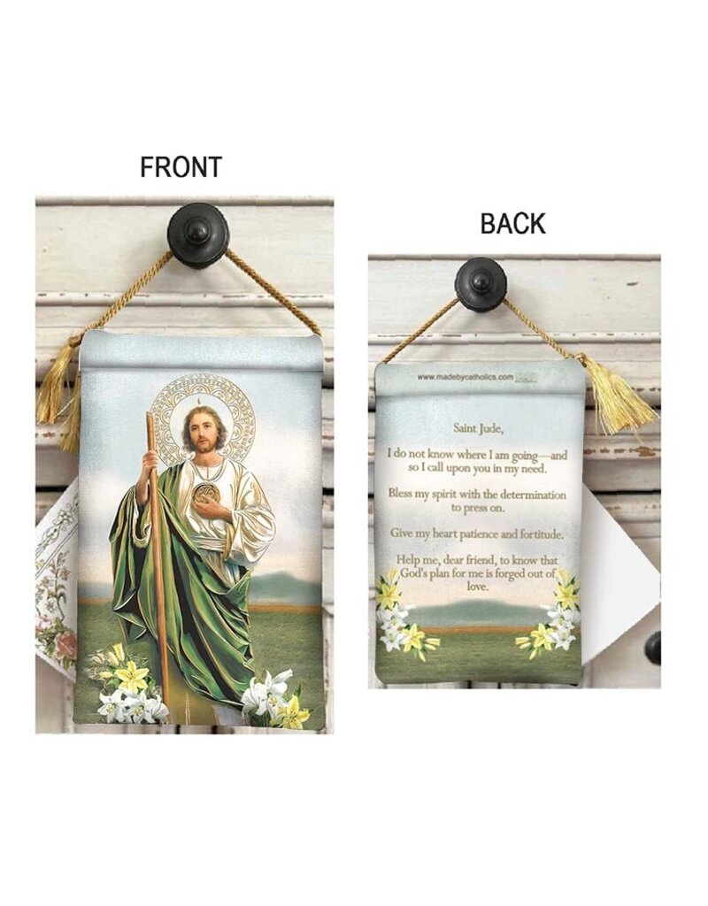 Made By Catholics St. Jude Blessing Pouch and Carrier
