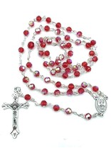 Costa Articoli Religiosi Holy Spirit Rosary 6 mm Crystal (with Box)