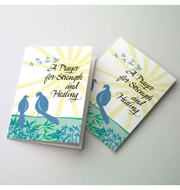 Altar + Home A Prayer for Strength and Healing - Get Well card