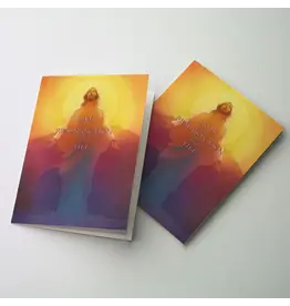 Altar + Home I Am the Resurrection Easter Card