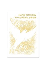 Altar + Home Happy Birthday to a Special Priest - Birthday Card for Priest