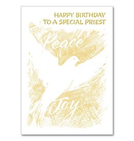 Altar + Home Happy Birthday to a Special Priest - Birthday Card for Priest
