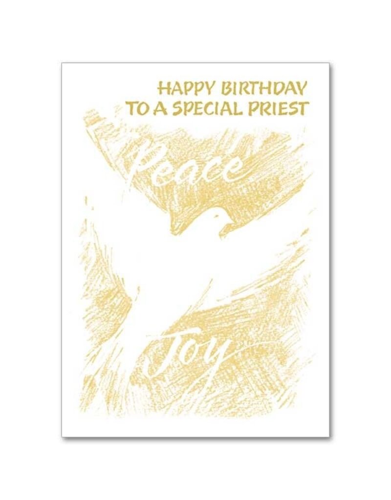 Altar + Home Happy Birthday to a Special Priest - Birthday Card for Priest