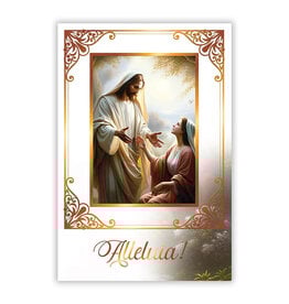Alfred Mainzer Alleluia - Easter Card