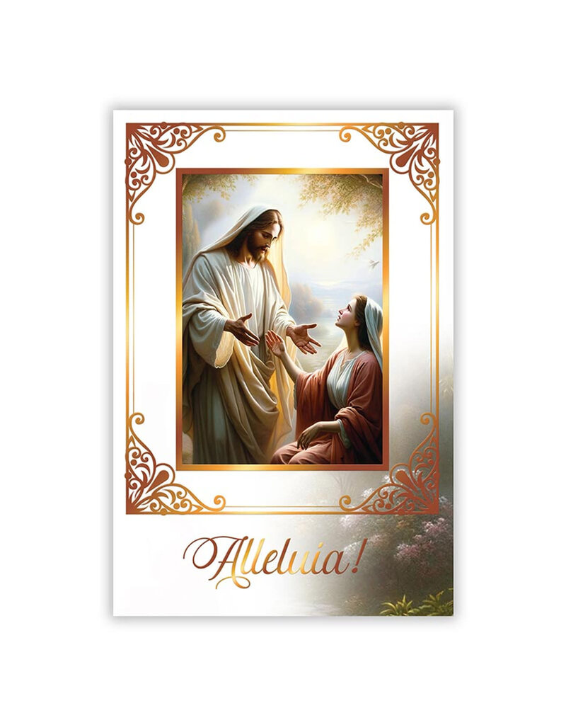 Alfred Mainzer Alleluia - Easter Card