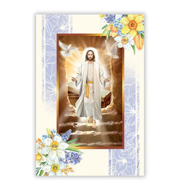 Alfred Mainzer Jesus and Daffodils - Easter Card