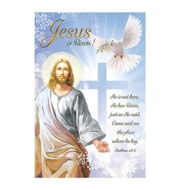 Alfred Mainzer Jesus is Risen with Dove - Easter Card