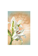 Alfred Mainzer Greeting Card - Easter Blessings, Priest