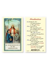 WJ Hirten In Remembrance of my Graduation Laminated Holy Card