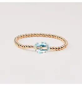 Holy Water Bracelet Holy Water Miraculous Medal Bracelet in Gold