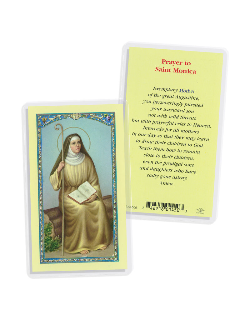 WJ Hirten Laminated Holy Card (S-Z)