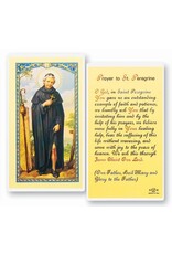 WJ Hirten Laminated Holy Card (S-Z)