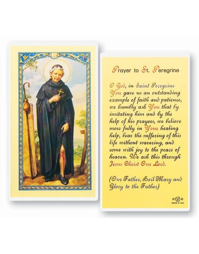 WJ Hirten Laminated Holy Card (S-Z)