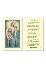 WJ Hirten Laminated Holy Card (S-Z)
