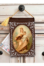 Made By Catholics Our Lady of Mount Carmel and the Brown Scapular Détente and Protector Pouch