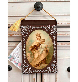 Made By Catholics Our Lady of Mount Carmel and the Brown Scapular Détente and Protector Pouch