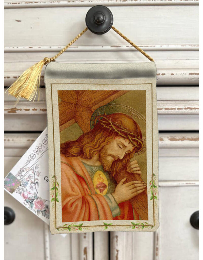 Made By Catholics Jesus Carrying the Cross Détente and Protector Pouch