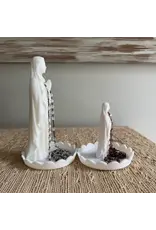 Be Still Prayer Space 3D Printed Mary Praying -Rosary Holder 7"(holder only)