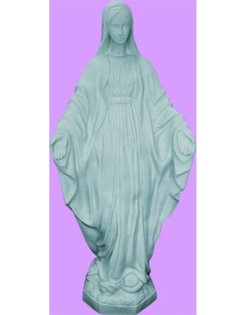 Space Age Plastics Our Lady of Grace 32" Granite Statue