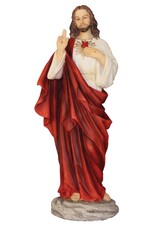 Goldscheider of Vienna 10" Sacred Heart of Jesus Statue