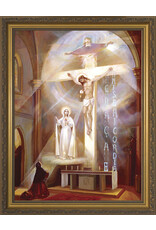 Catholic to the Max Last Vision of Fatima Framed Art (12" x 16")