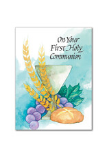Altar + Home On Your First Holy Communion Card