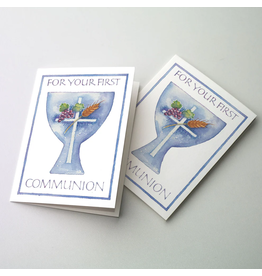 Altar + Home For Your  First Communion Card- PRAYERS FOR HAPPINESS AND JOY