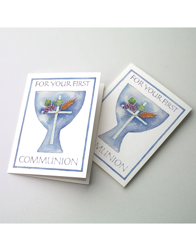 Altar + Home For Your  First Communion Card- PRAYERS FOR HAPPINESS AND JOY