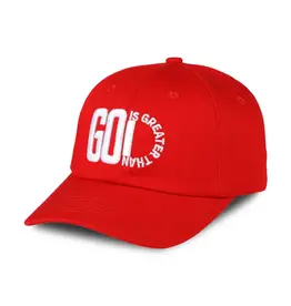 GodIsGreaterThan Baseball Cap - Red