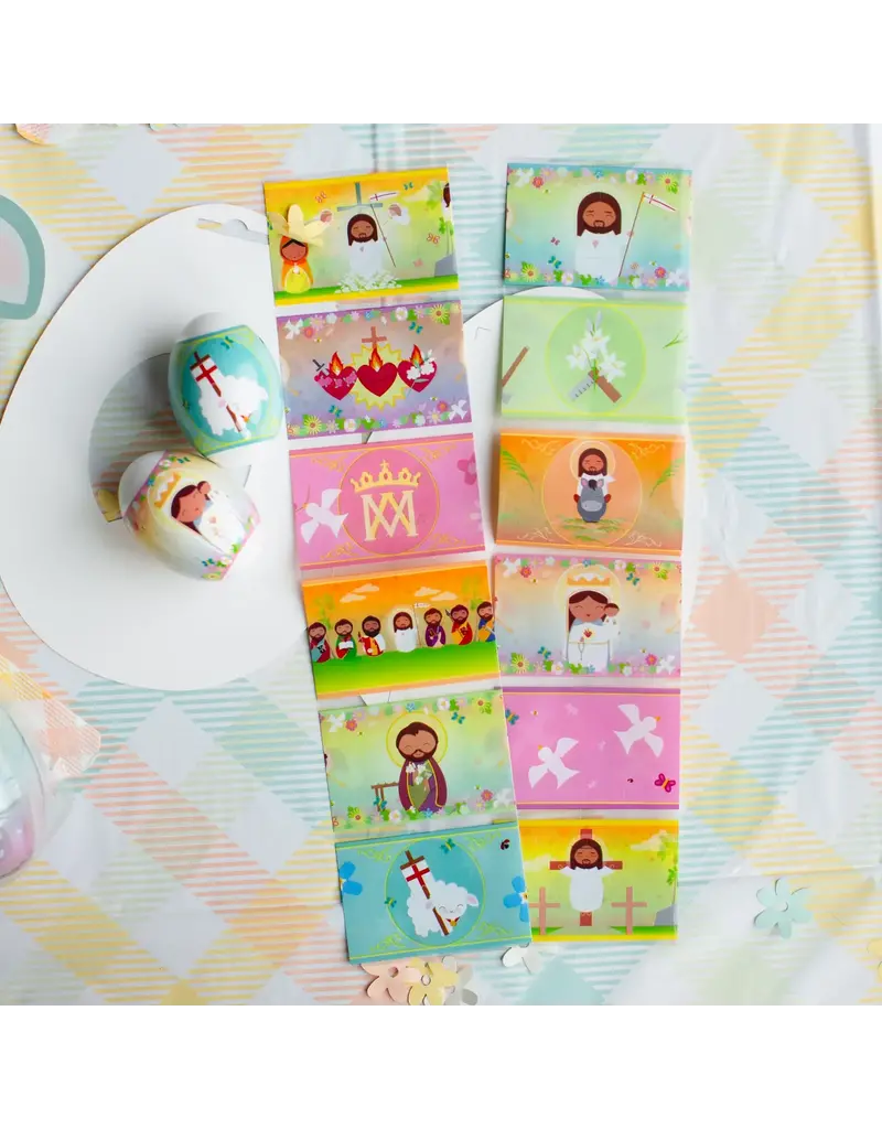 Shining Light Dolls Catholic Easter Egg Wraps