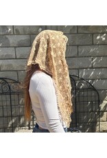 Oremus Mercy St Rebekah veil - Beige