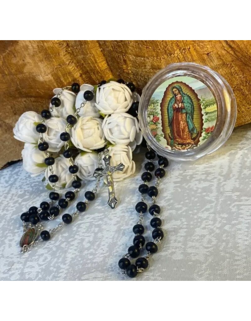 Oremus Mercy 20" Our Lady of Guadalupe Wooden Rosary