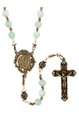 Creed Green Amazonite Healing Waters Rosary