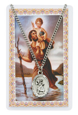 McVan Pewter Pendant with Prayer Card