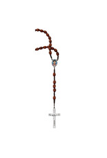 McVan Bl. Carlos Acutis Brown Wood Rosary