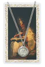 McVan Pewter Pendant with Prayer Card