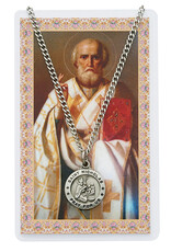 McVan Pewter Pendant with Prayer Card