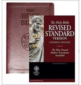 Saint Benedict Press Catholic Bible-RSV, hardcover, burgundy