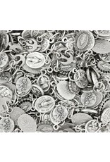 Gifts Catholic Assorted Mini Medals for Rosaries and Bracelets
